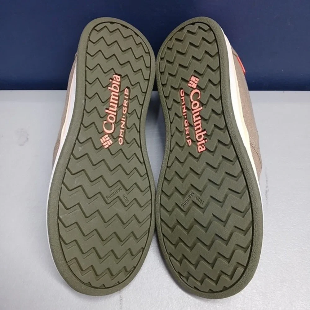 Columbia Crankbait Omni-Grip Casual Sneakers Youth Size 2 Multi Canvas‎ Slip On